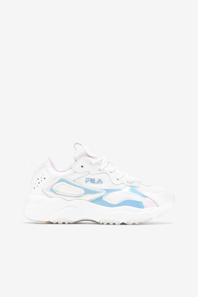 Fila disruptor x hot sale ray tracer iridescent